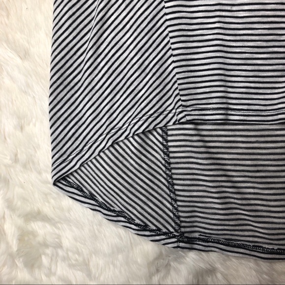 Mossimo Black White Striped Tunic - Picture 5 of 6